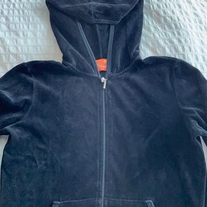 Juicy Couture Velour Black Jacket